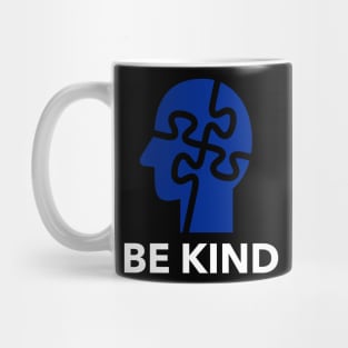 BE KIND autism awareness gift Mug